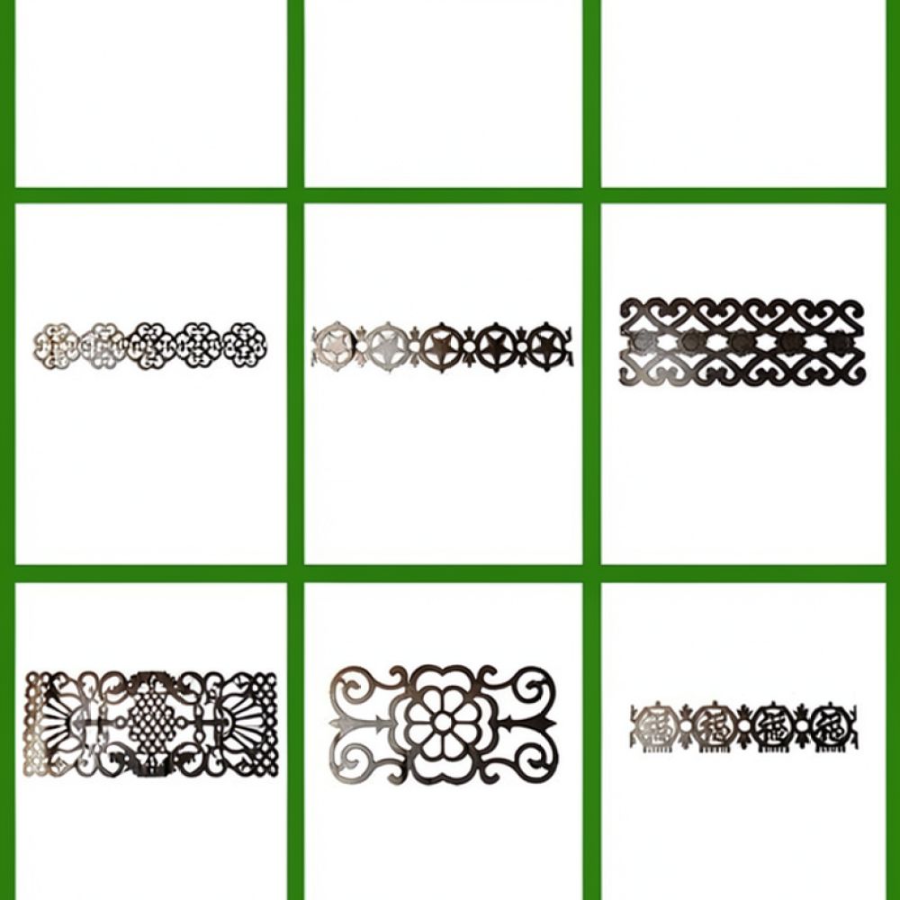 Decorative Metal Fence Ornamen - Home Improvement Fence 评论和价格