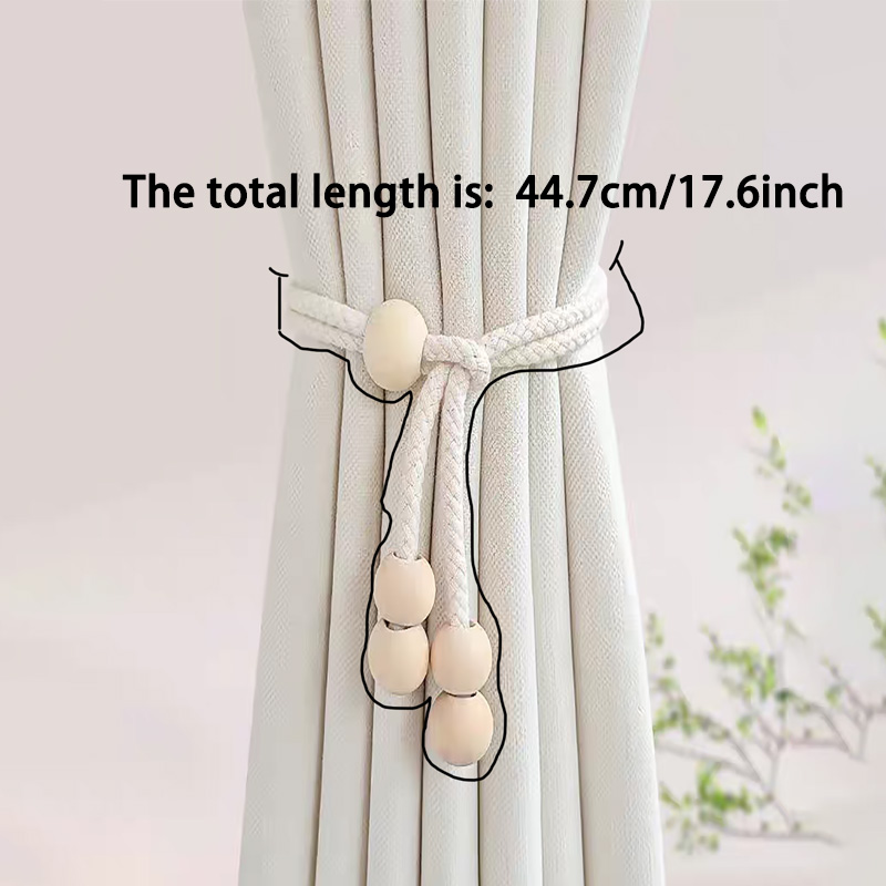 2pcs Modern Minimalist Curtain - Curtain Rods 评论和价格