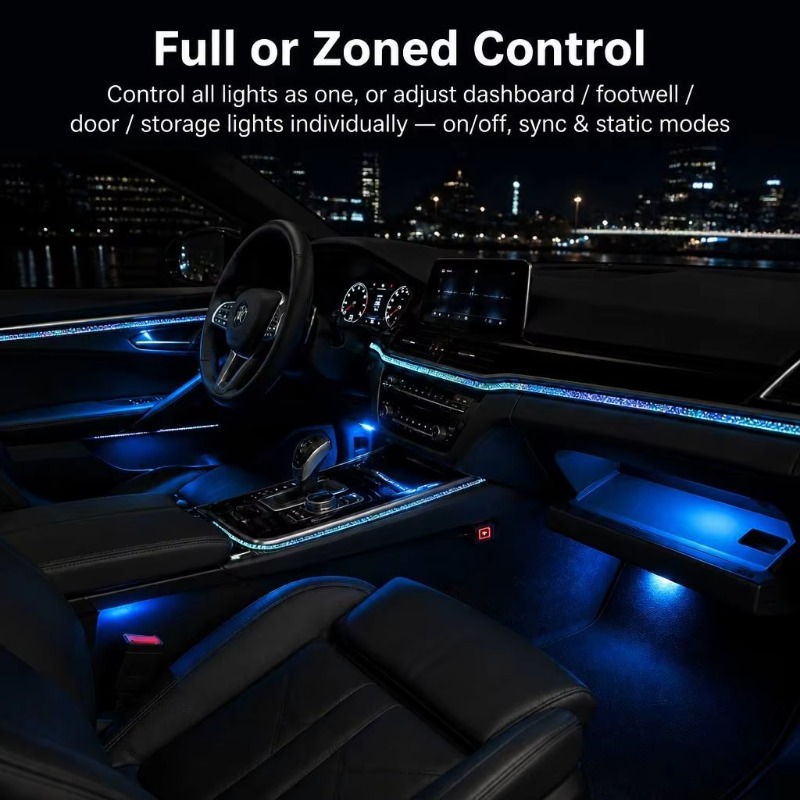 Car Ambient Lighting Kit 18 in - Door Handle 评论和价格