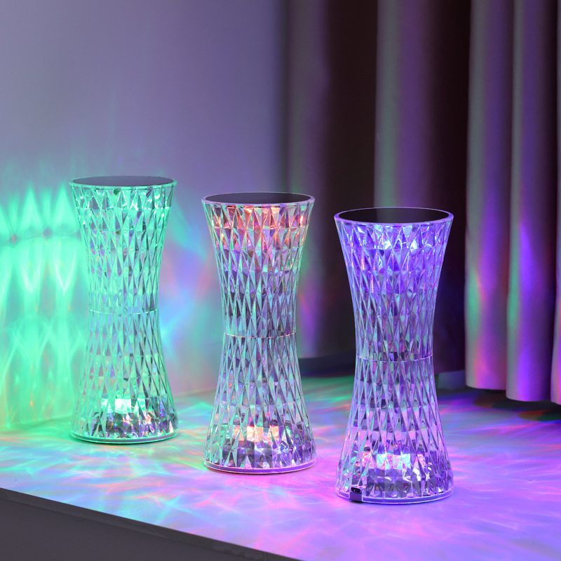 Crystal Bedside Table Lamps Xm - Light Switch 评论和价格
