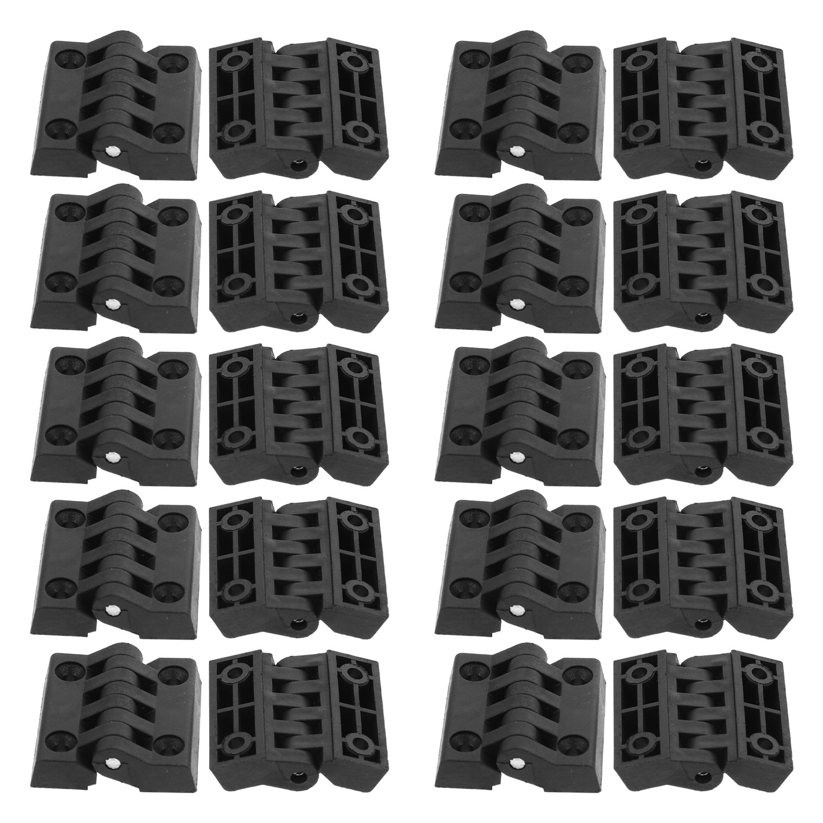 20Pcs Plastic Hinge Heavy Duty - Cabinet Hinges 评论和价格