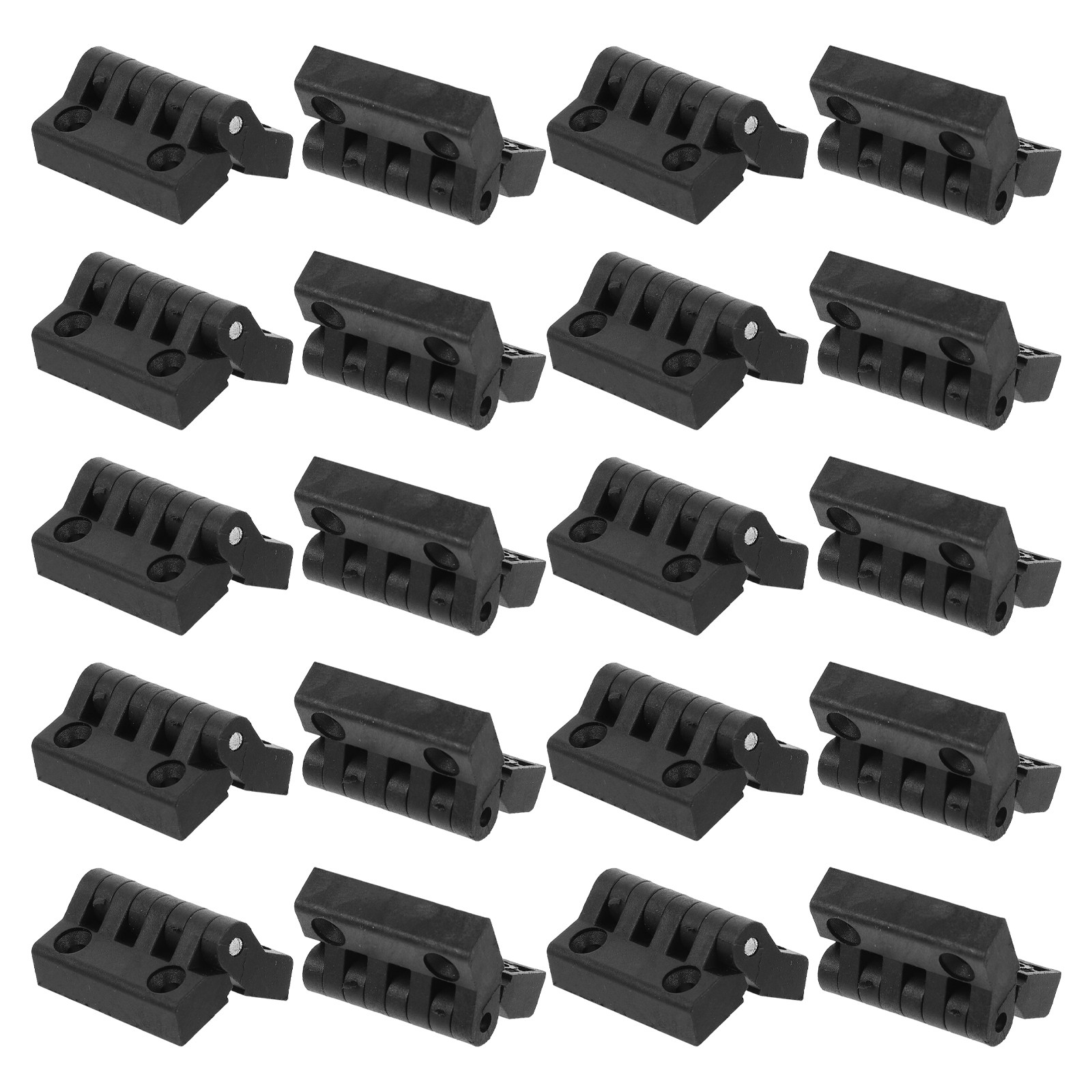 20Pcs Plastic Hinge Heavy Duty - Cabinet Hinges 评论和价格