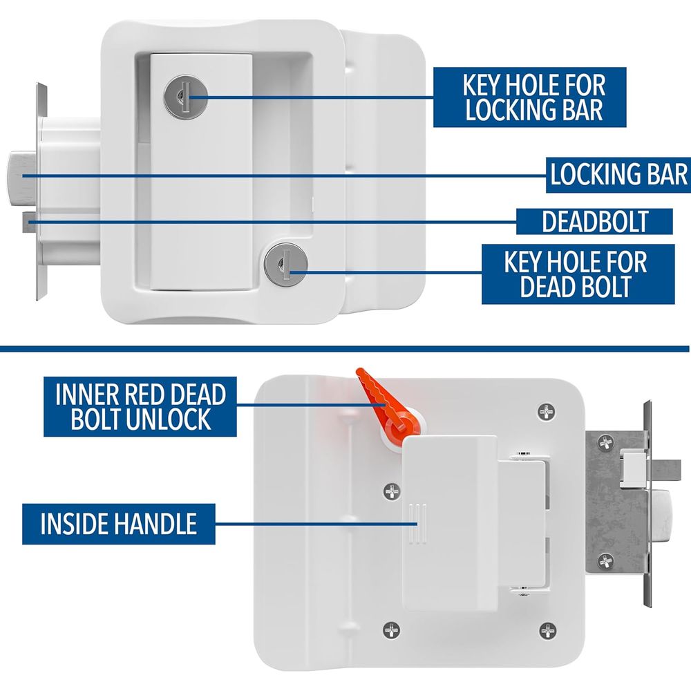 RV Door Lock Replacement with  - Door Lock 评论和价格