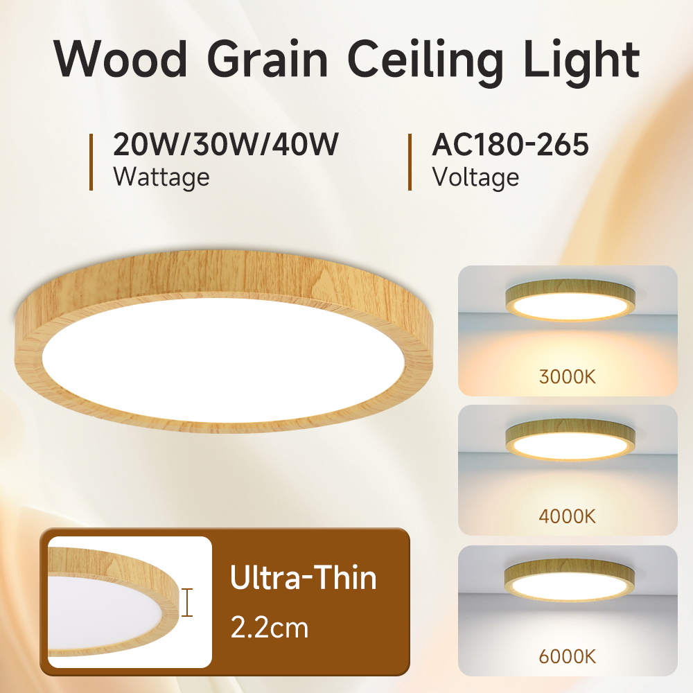 Ultra-thin Led Ceiling Light 2 - Light Switch 评论和价格