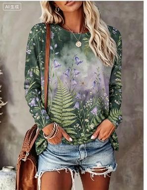 Women Long Sleeve T‑Shirt Grad - Wallpaper 评论和价格