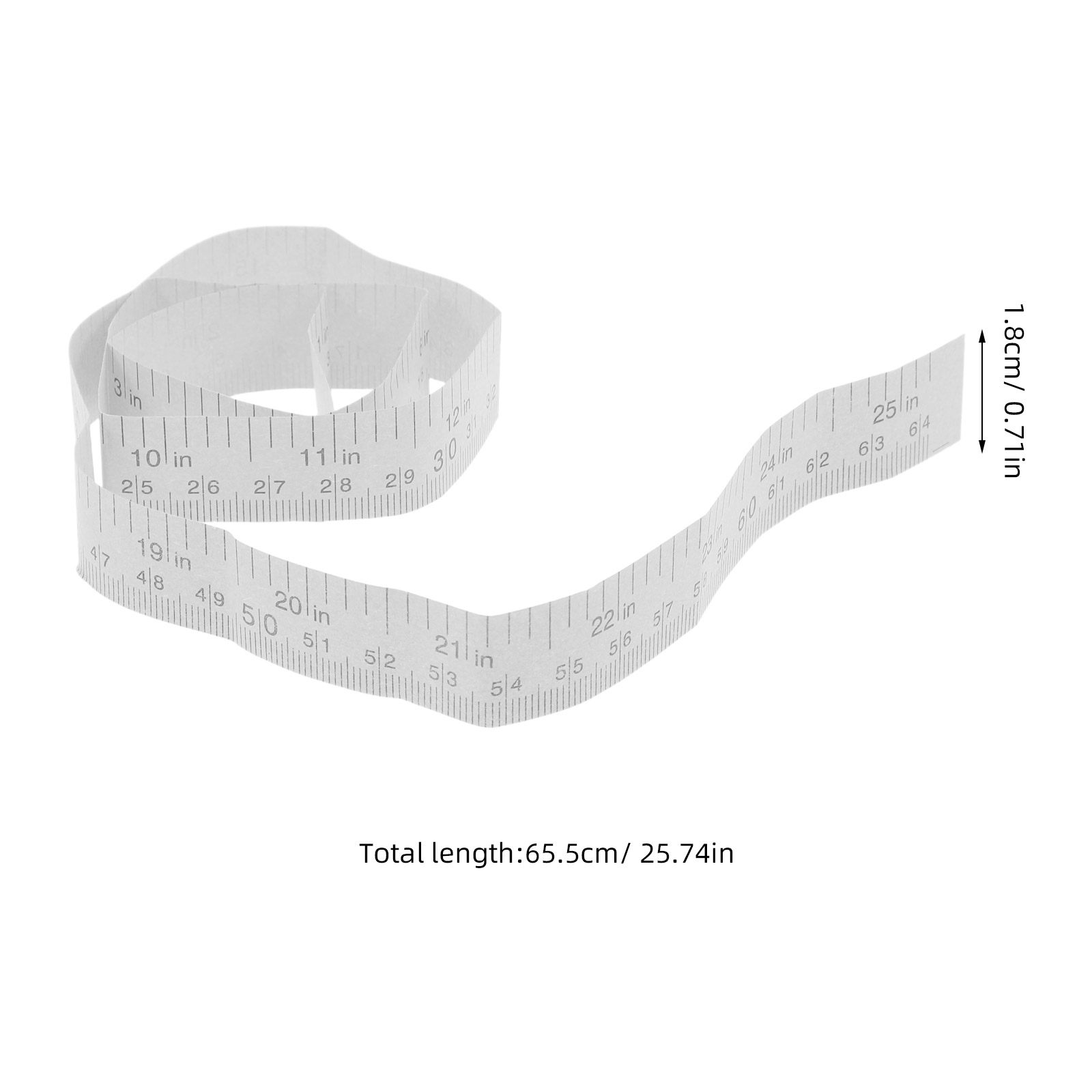 Paper Measuring Tape Core 64Cm - Tape Measure 评论和价格