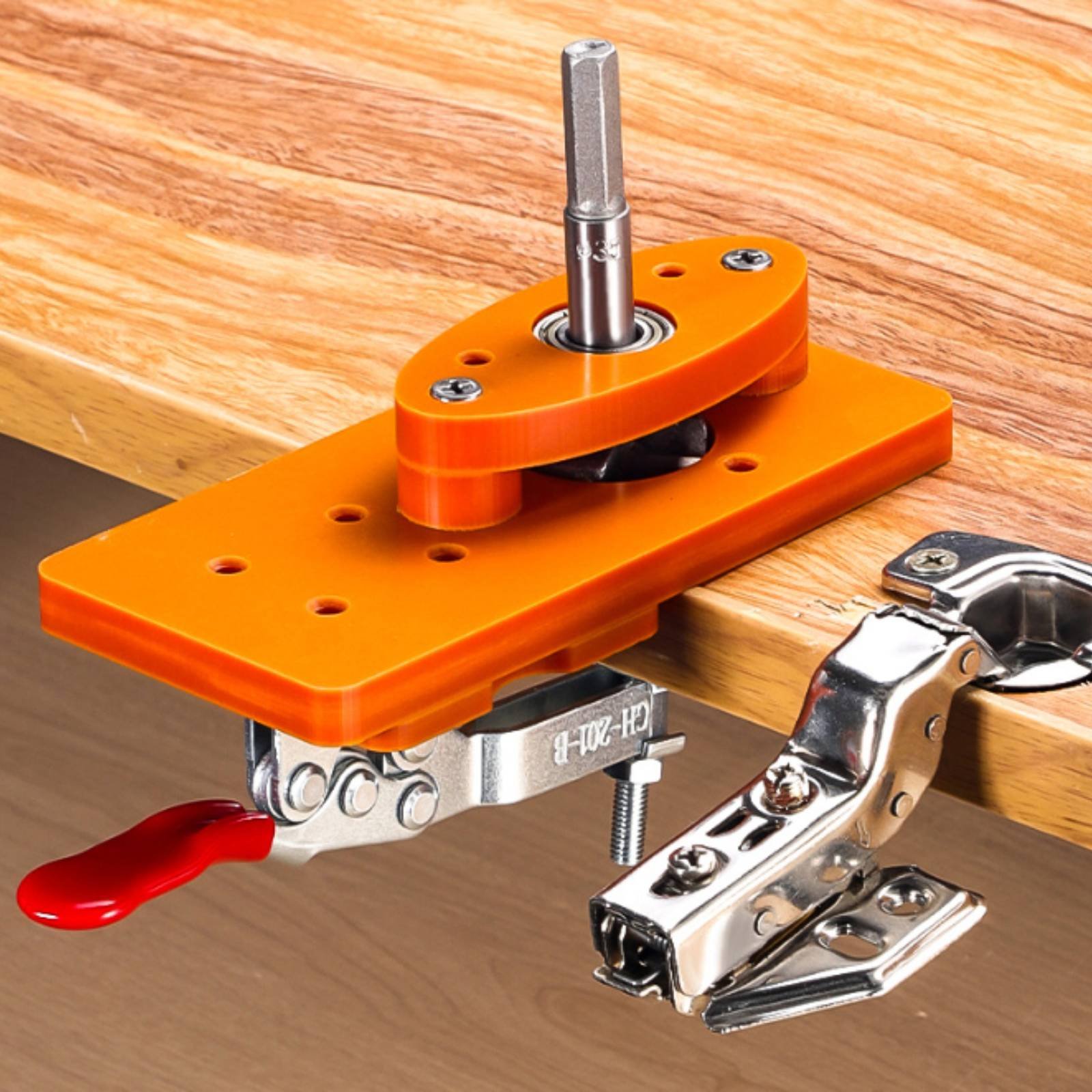 35mm Hinge Drilling Jig Easy t - Cabinet Hinges 评论和价格