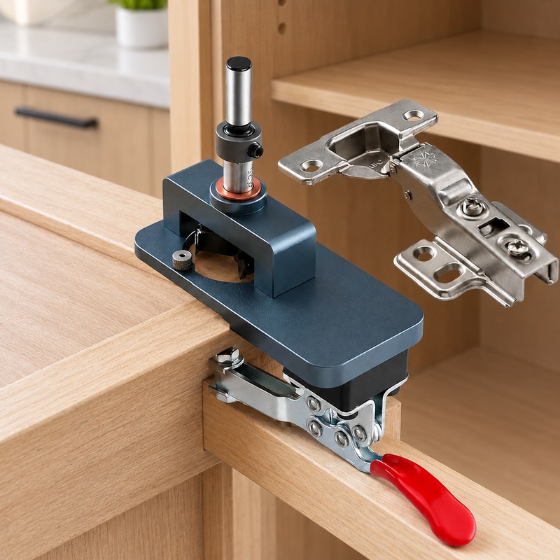Precision Drill Guide Clamp fo - Cabinet Hinges 评论和价格
