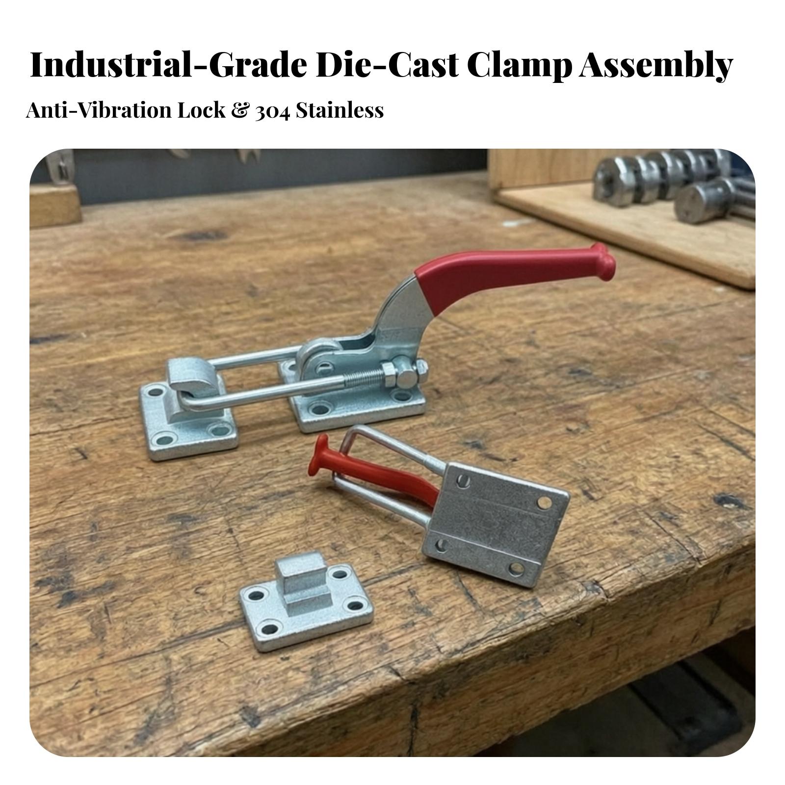 Adjustable Clamp Lock Iron Tog - Door Handle 评论和价格