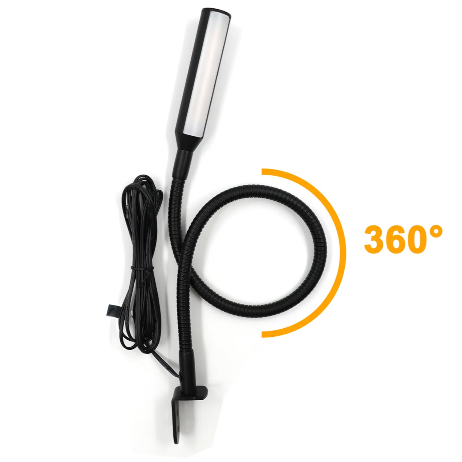 2pcs LED Reading Lamp with Dim - Light Switch 评论和价格