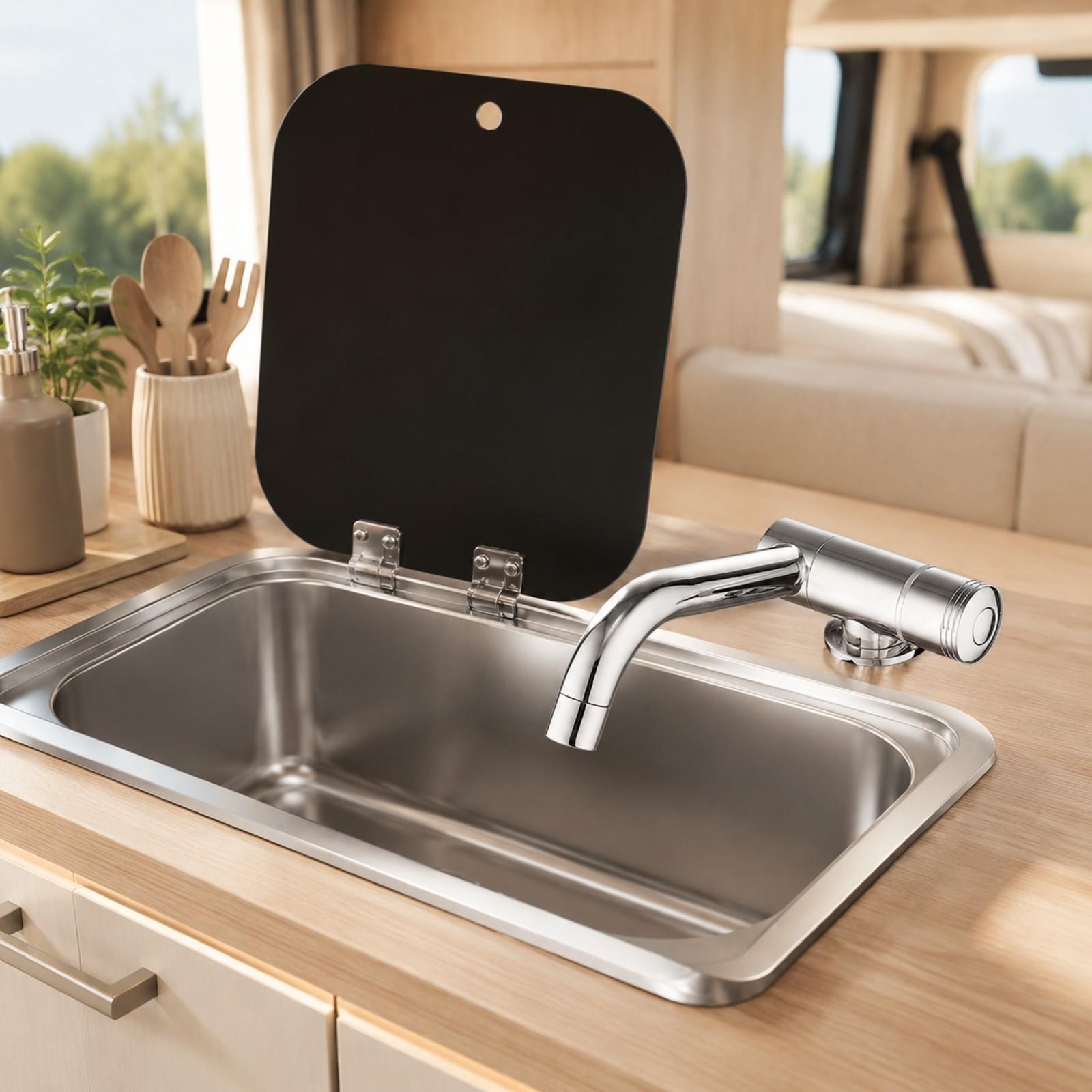 Single Bowl Kitchen Sink with  - Faucet 评论和价格